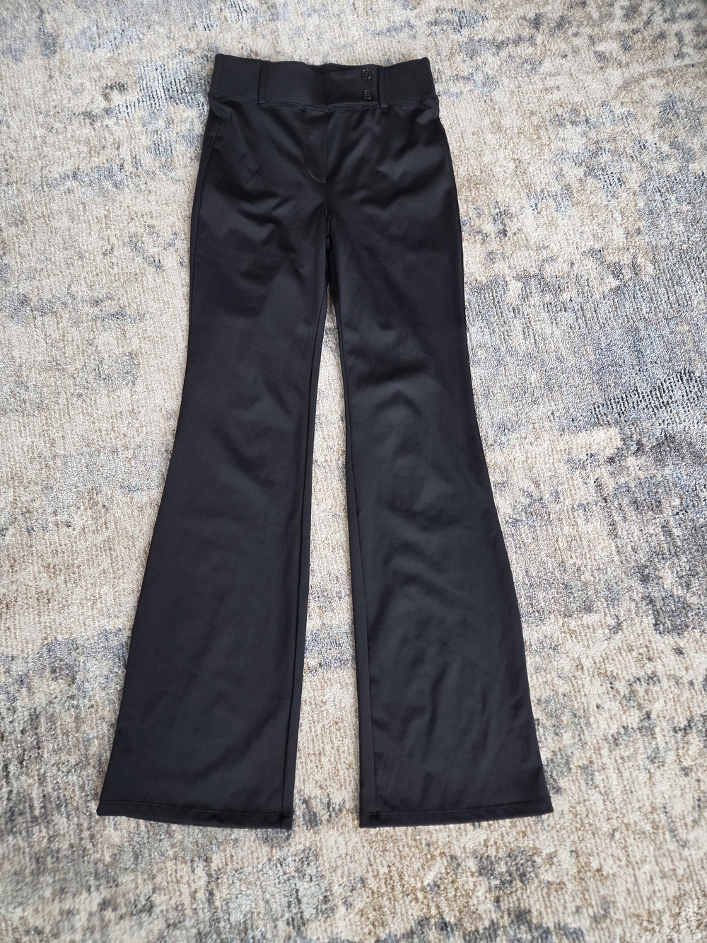 Halara Flex™ DayStretch High Waisted Flare Work Pants with Pockets Small Tall - Picture 4 of 8